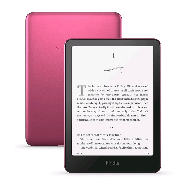 Amazon Kindle Paperwhite 2024 16GB, Rosa (z reklamo)